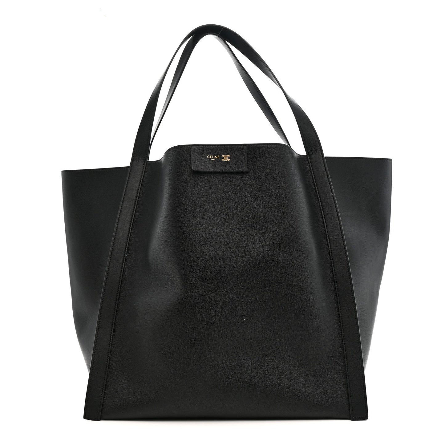 Supple Calfskin Medium Cube Black