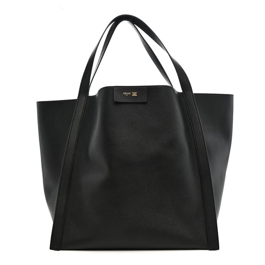 Supple Calfskin Medium Cube Black