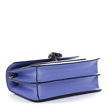 Calfskin Serpenti Forever Small Crossbody Bag Purple