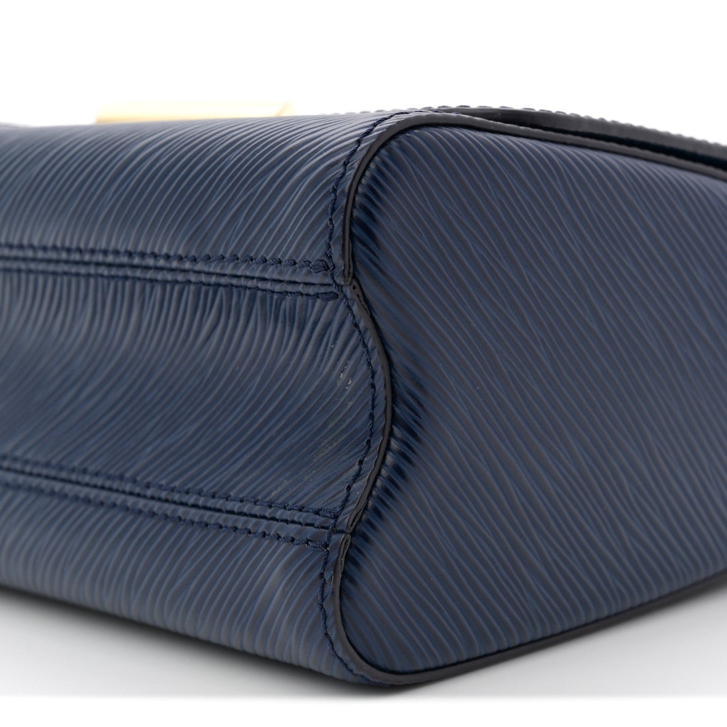 Epi Twist Shoulder Bag MM Indigo