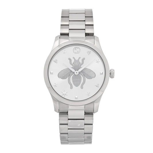 Stainless Steel 38mm G-Timeless Bee Quartz Watch