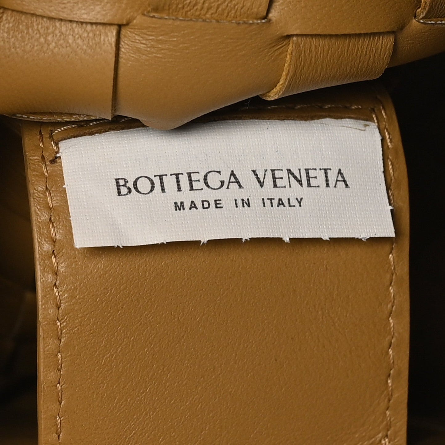 Nappa Intrecciato Sardine With Chain Bag Dark Praline