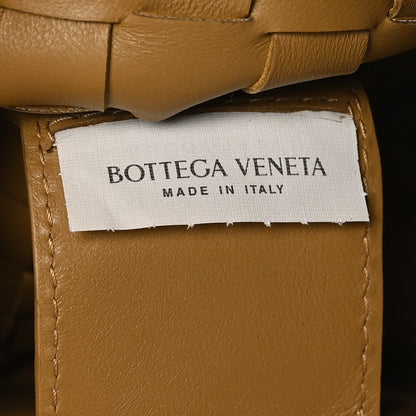 Nappa Intrecciato Sardine With Chain Bag Dark Praline