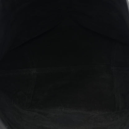 Grained Calfskin Large N/S Park Tote Black
