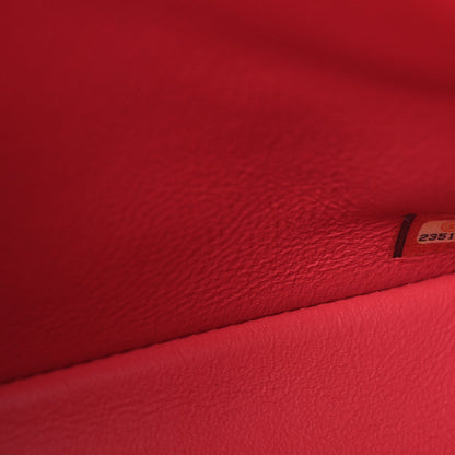 Caviar Quilted Medium Double Flap Dark Pink