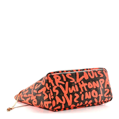Monogram Graffiti Neverfull GM Orange