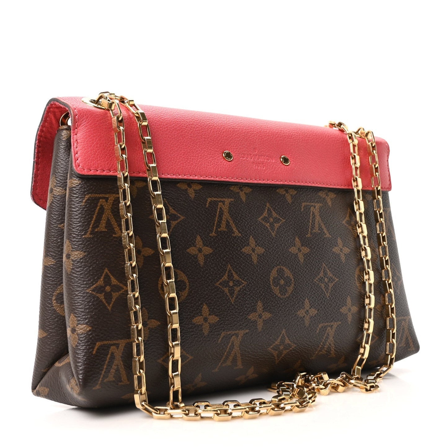 Monogram Pallas Chain Rose Litchi