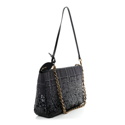 Sequin Reverie Pochette Accessories MM Blue