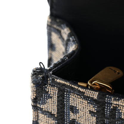 Oblique Saddle Belt Bag Blue