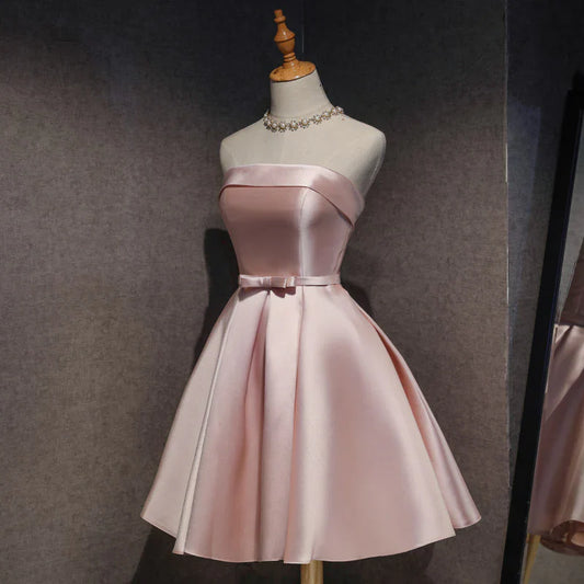 Pink Short Prom Dress,mini Prom Dress,fashion Homecomig Dress,sexy Party Dress     S3759