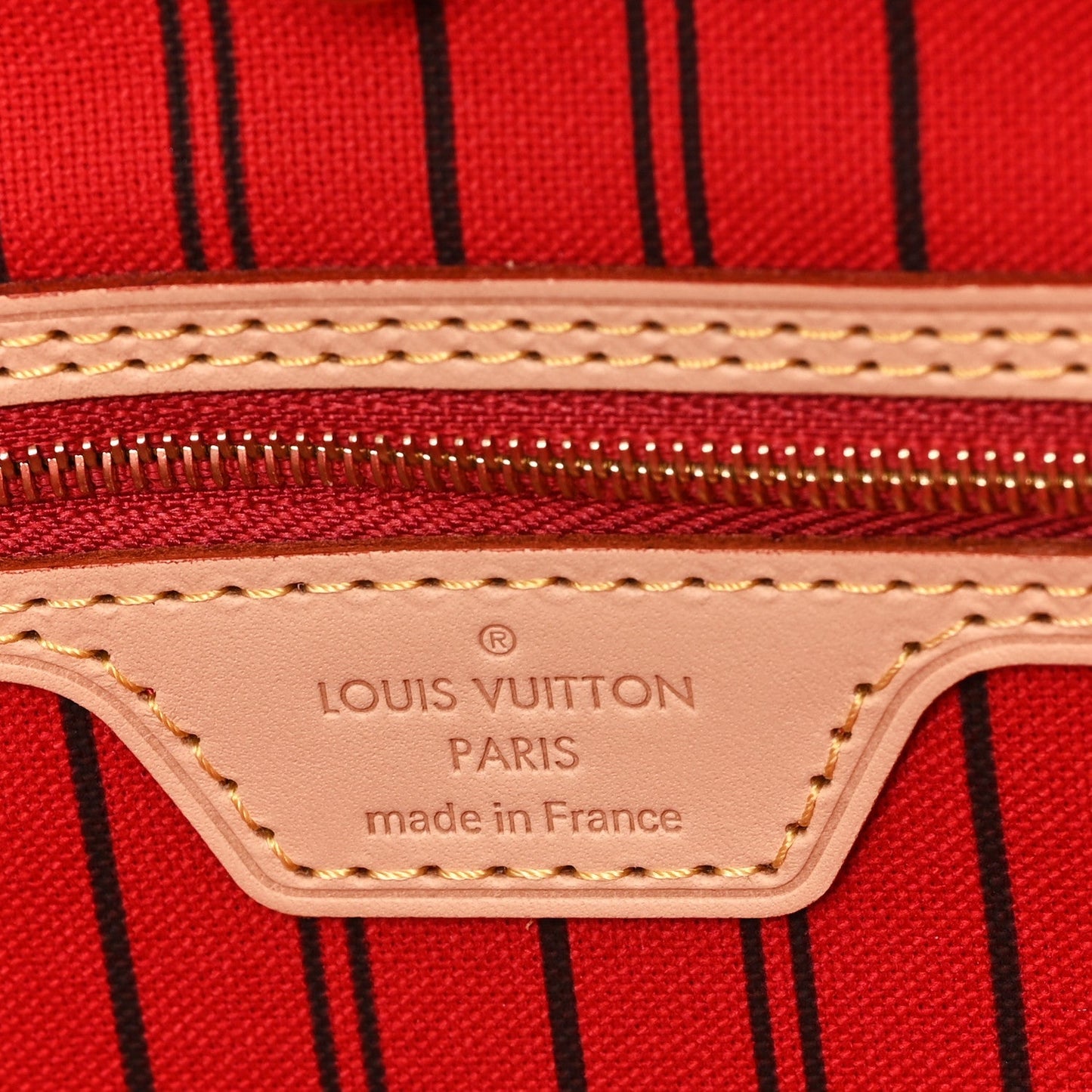 Monogram Neo Neverfull MM Cherry