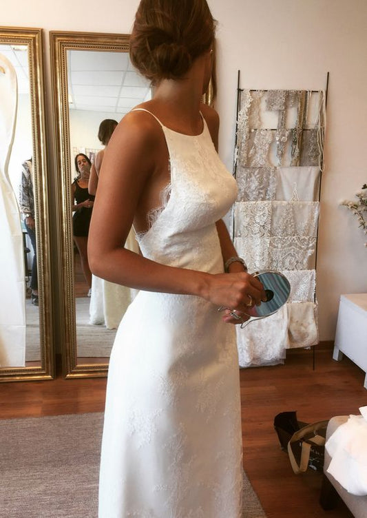 Backless Party Prom Gown for Women Wedding Dress