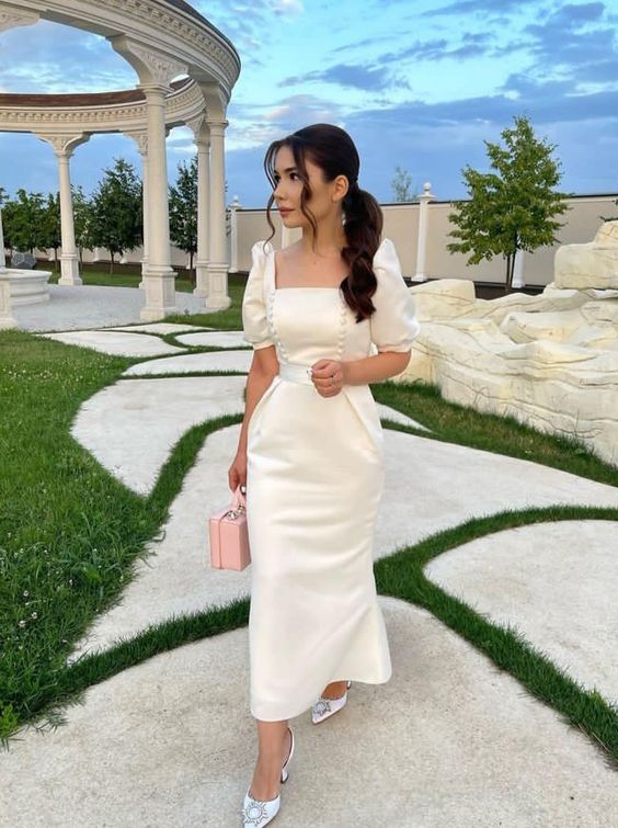Ivory Evening Dresses Prom Gown Party Gowns