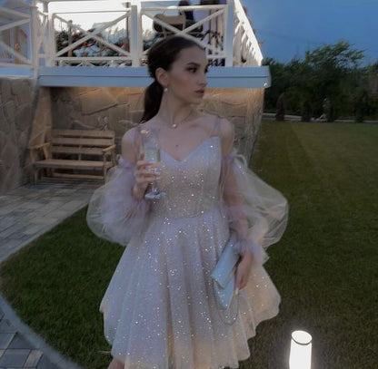 Homecoming Dress Women Formal Elegant Cocktail Gowns