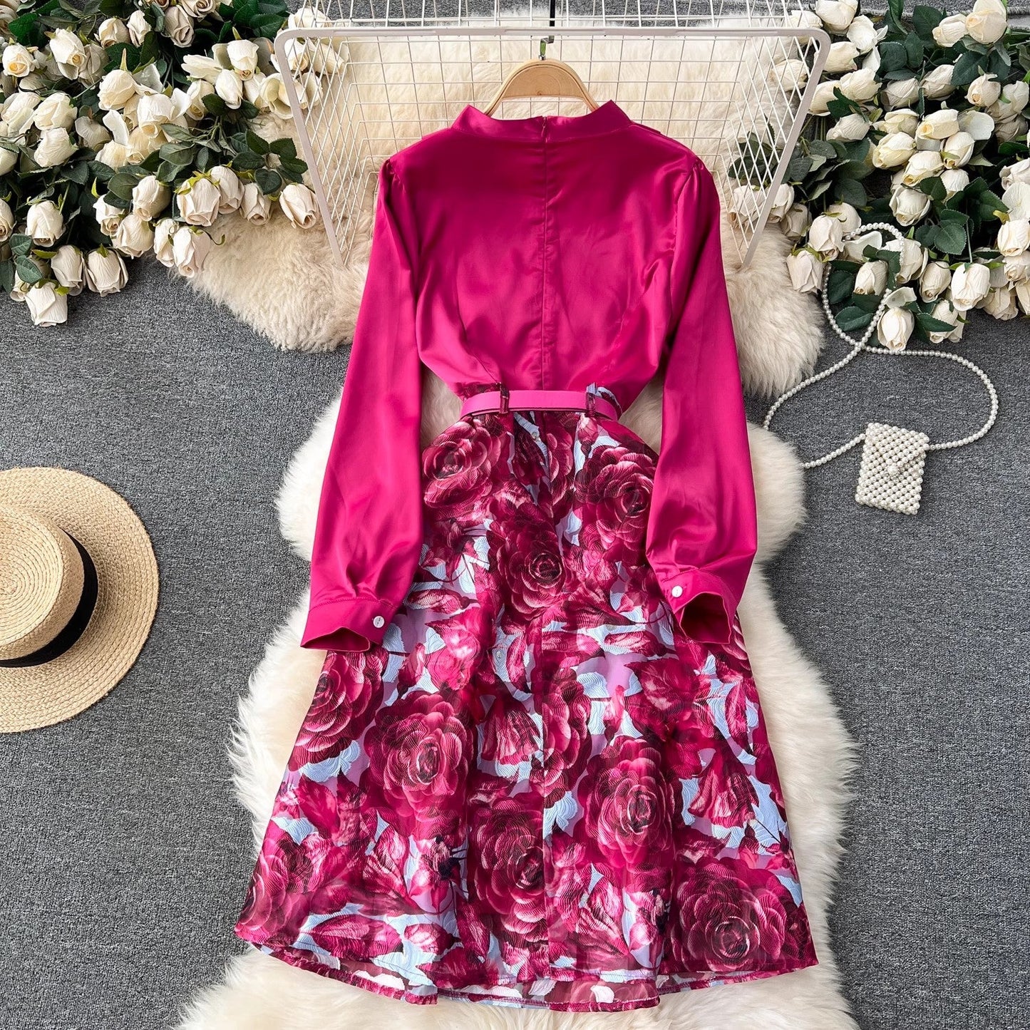elegant dress for women elegant lady dress long skirt     S4508