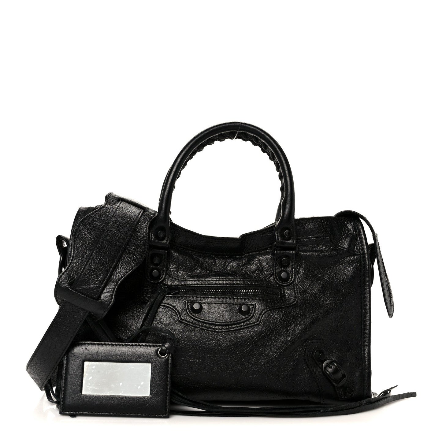 Agneau Arena Classic Black Hardware S City Black