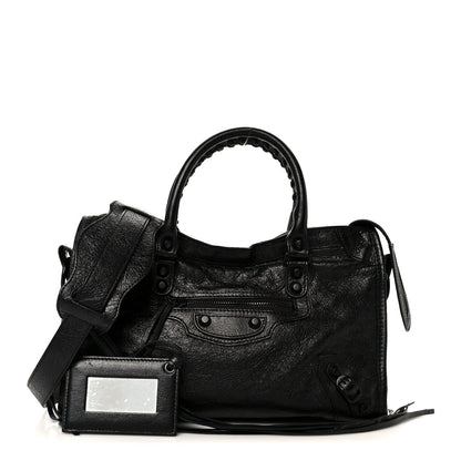 Agneau Arena Classic Black Hardware S City Black