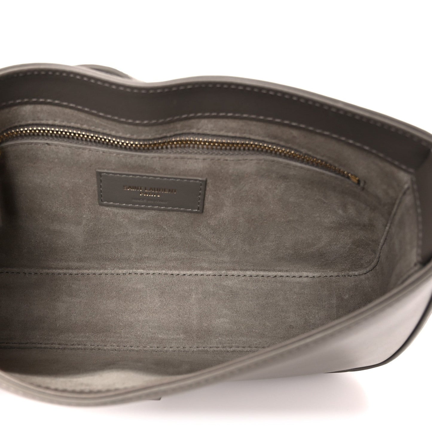 Smooth Calfskin Le 5 A 7 Hobo Greyish Brown