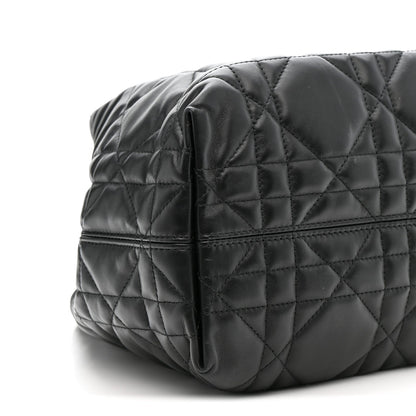 Calfskin Macrocannage Medium Toujours Black