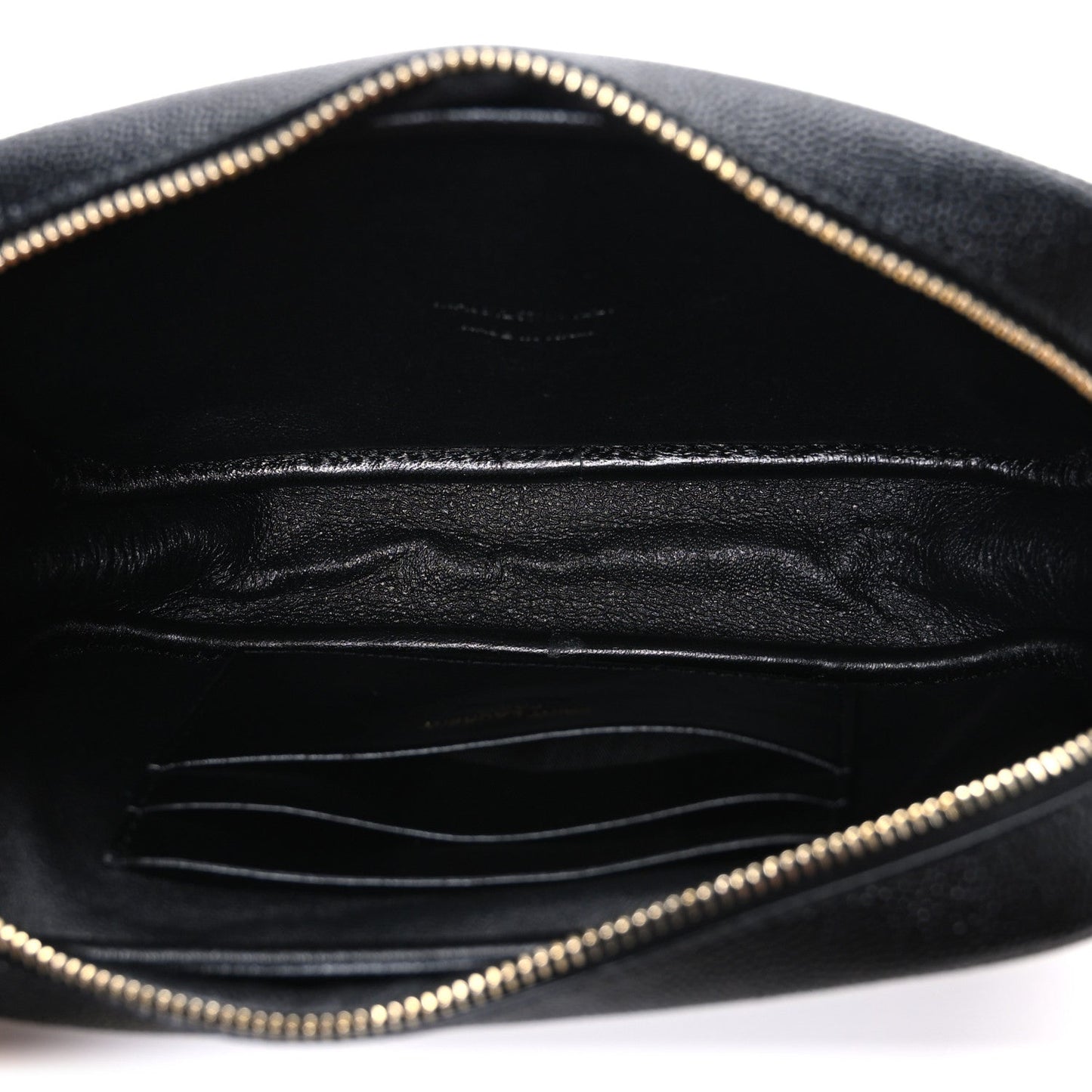 Grain De Poudre Matelasse Monogram Mini Lou Camera Bag Black