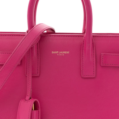 Calfskin Nano Sac De Jour Bubblegum