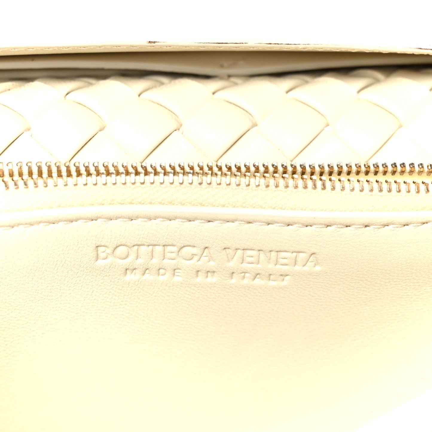 Nappa Intrecciato Patti Top Handle Bag Sea Salt