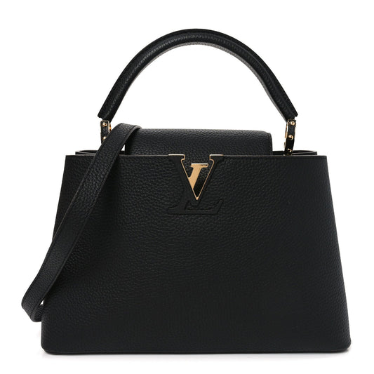 Taurillon Capucines PM Black
