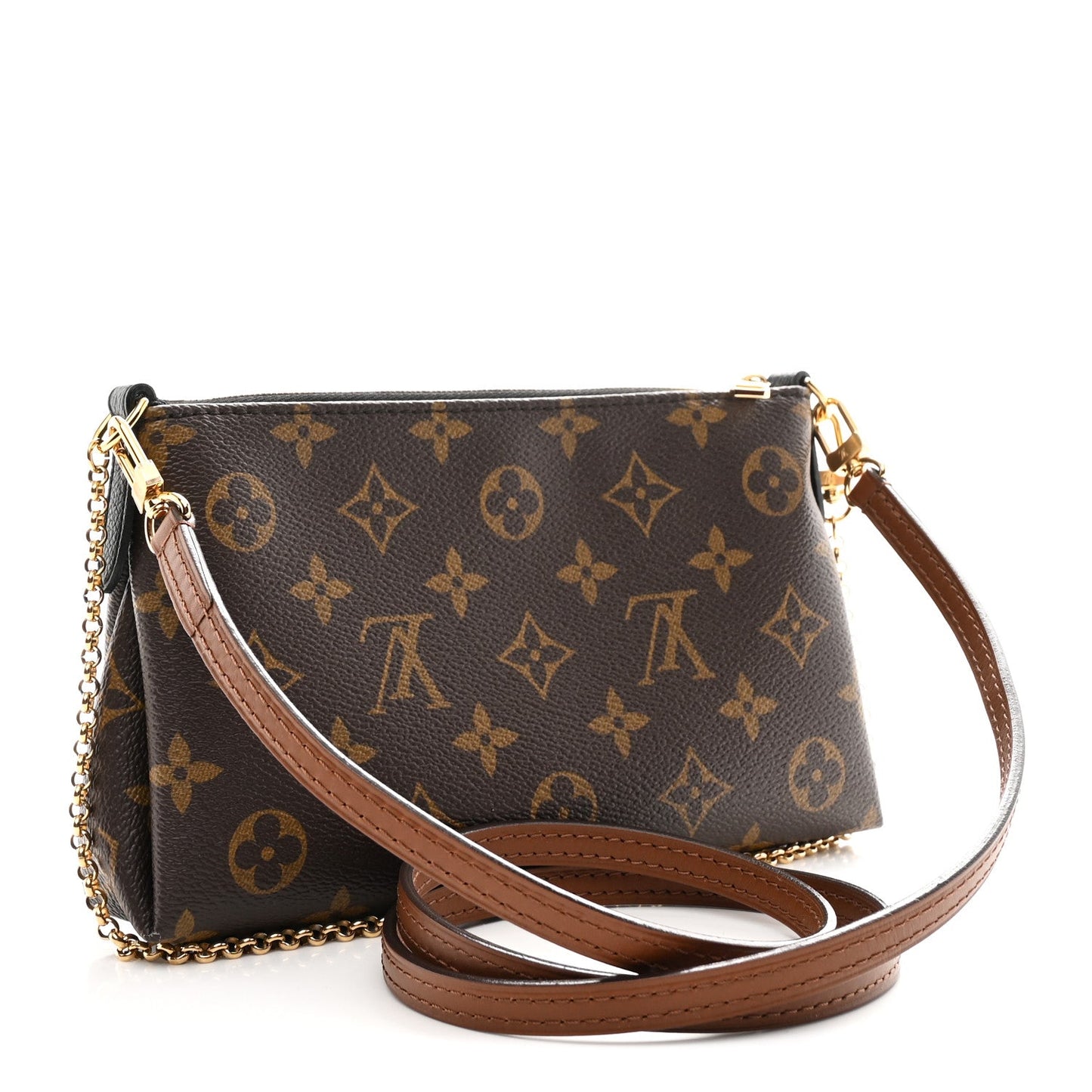 Monogram Pallas Clutch Black