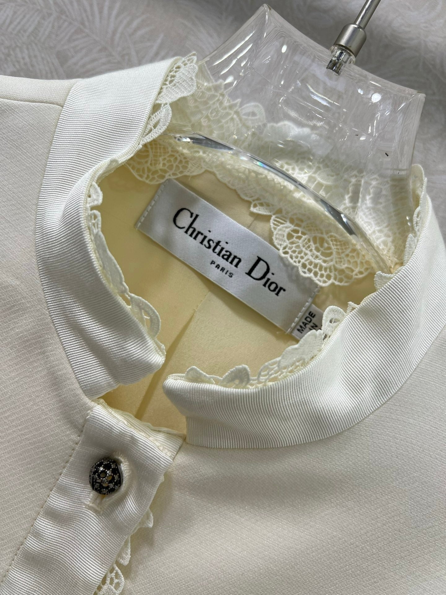 DIOR 25S SILK-BLEND KNIT JACKET STYLE 173