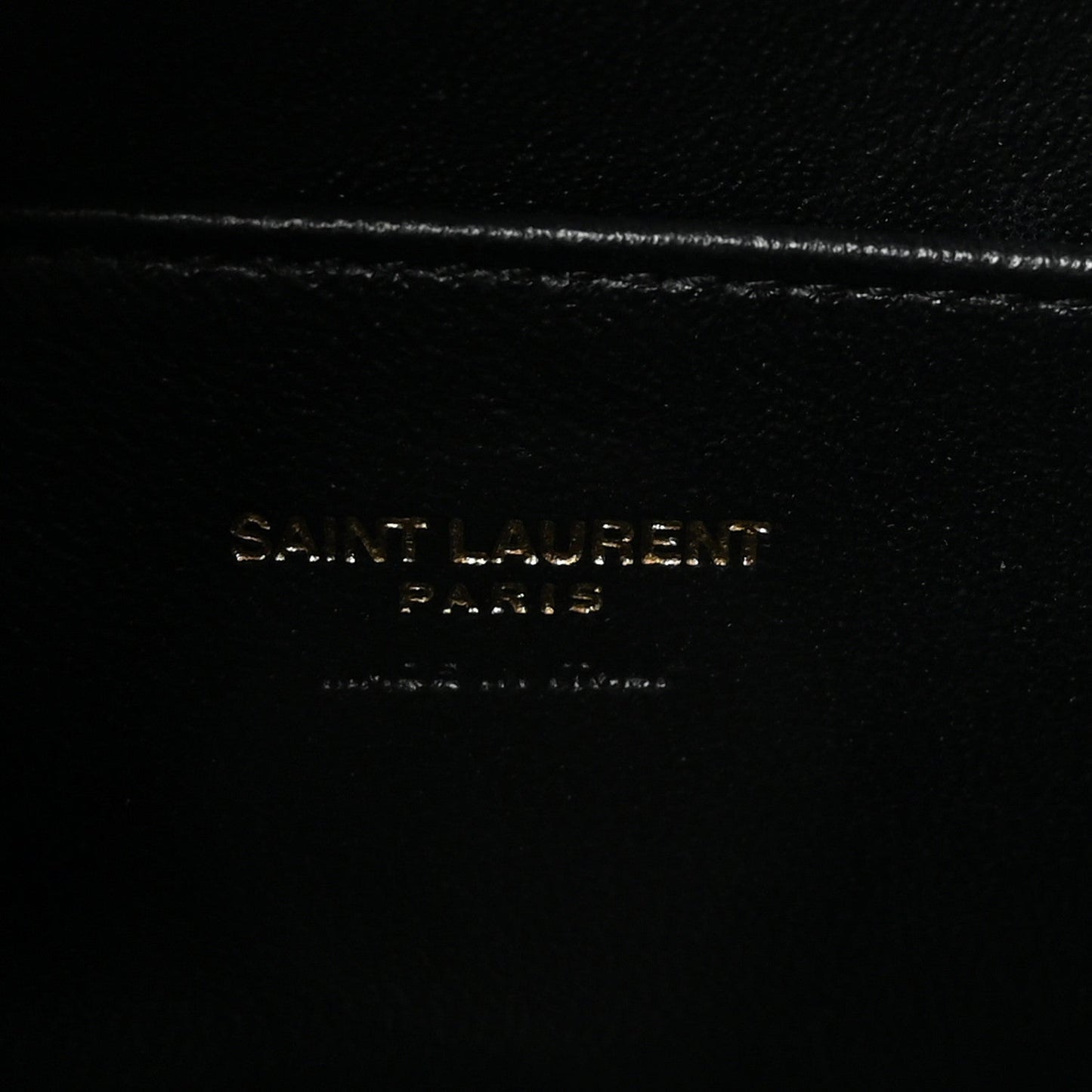 Calfskin Monogram Baby Cabas Black