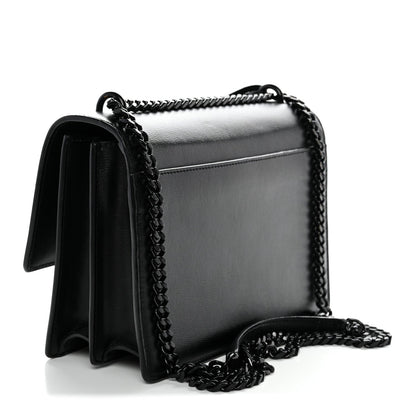 Calfskin Medium Monogram Monochrome Sunset Black