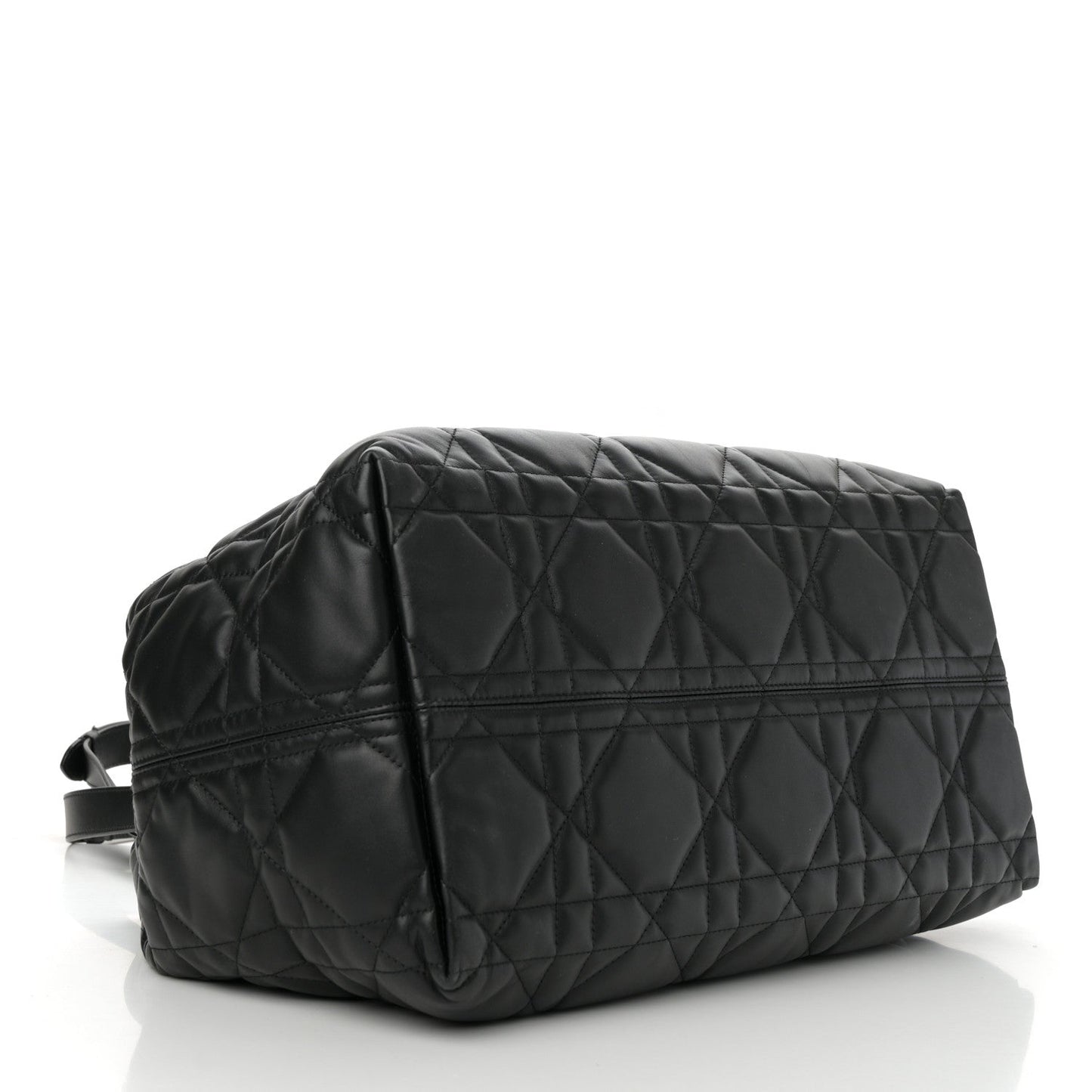 Calfskin Macrocannage Large Toujours Black