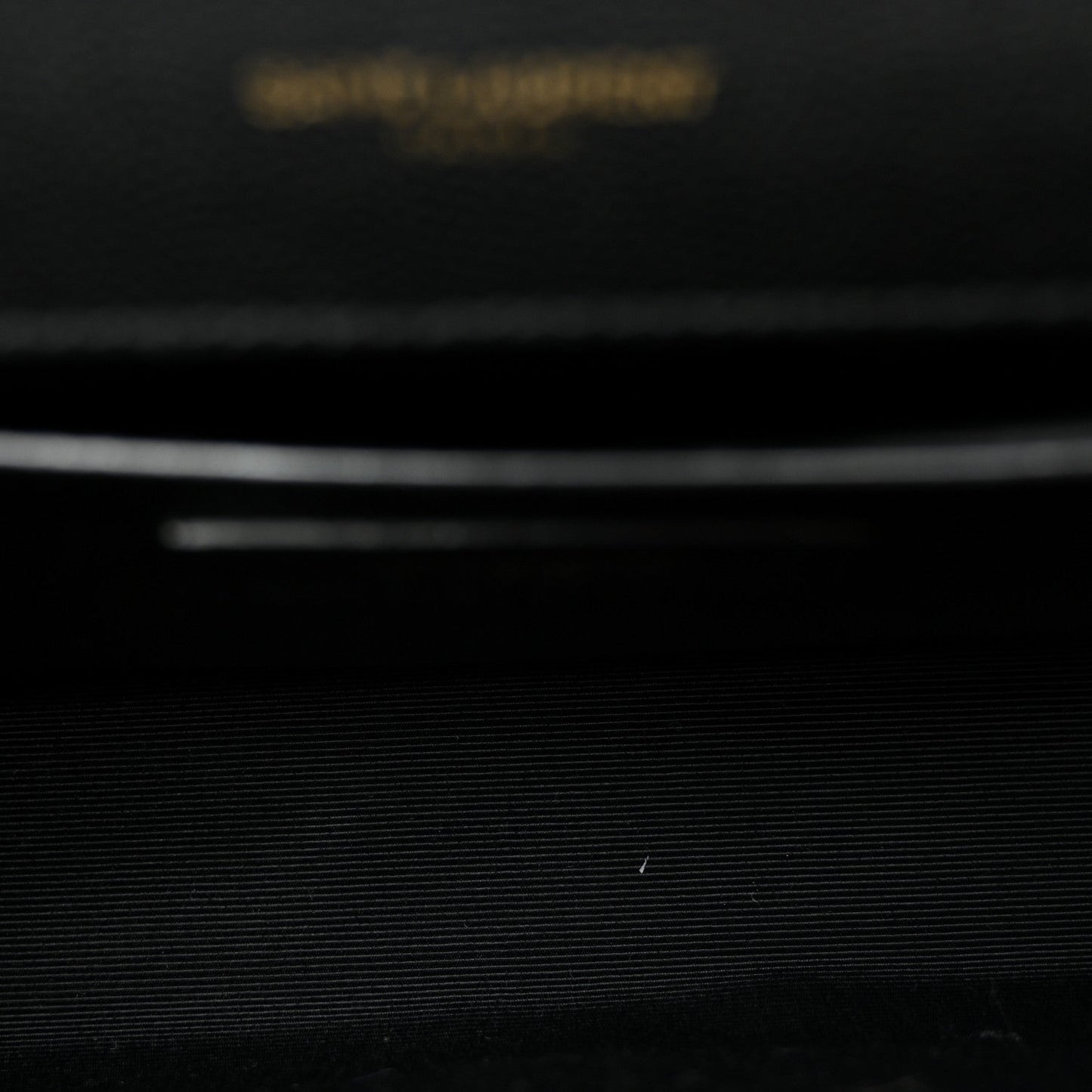 Grain De Poudre Medium Classic Monogram Kate Satchel Black