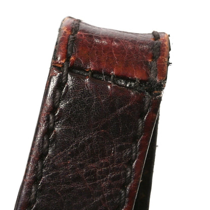 Buffalo Horn Shangri-La Mombasa Hobo Burgundy