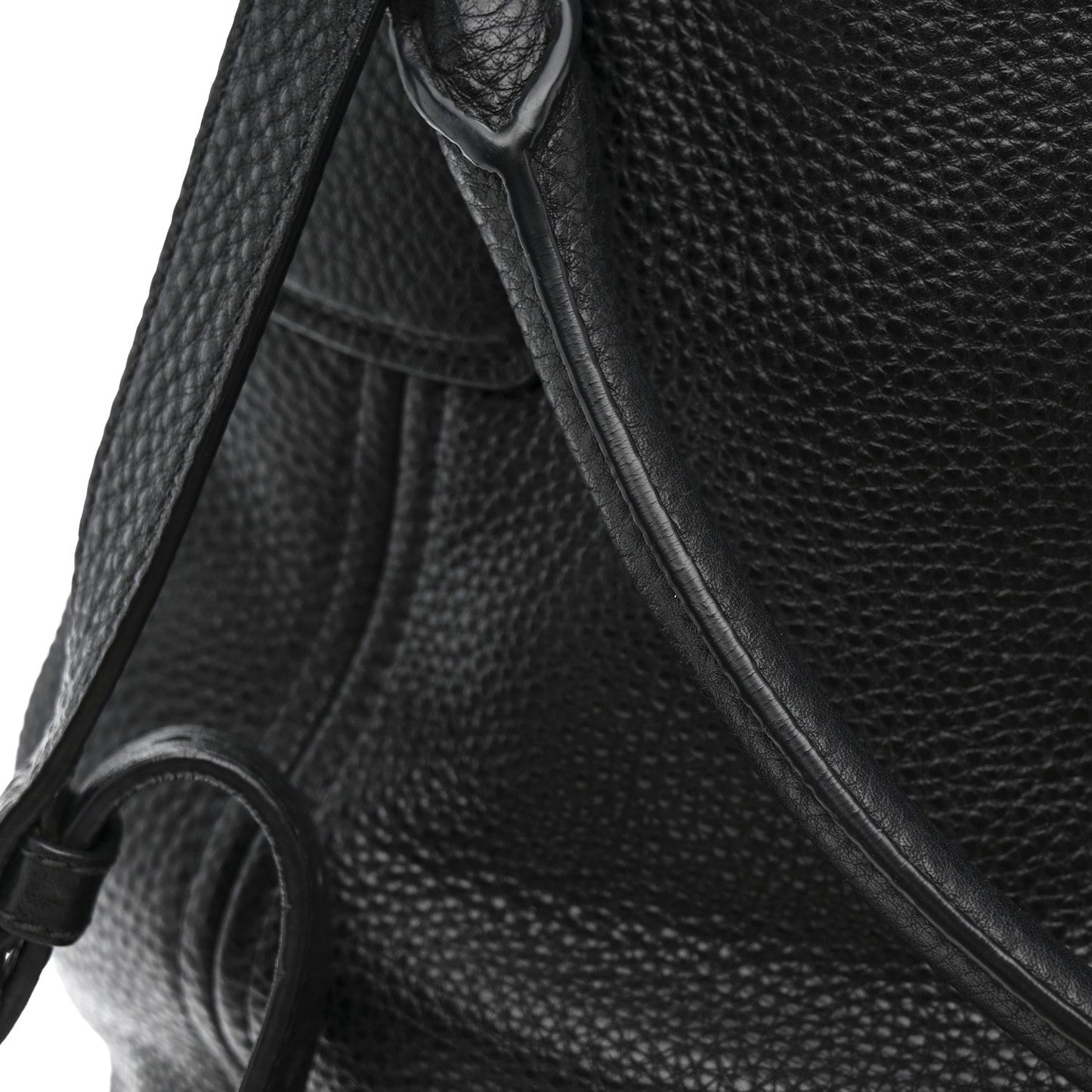 Vitello Daino Tote Black