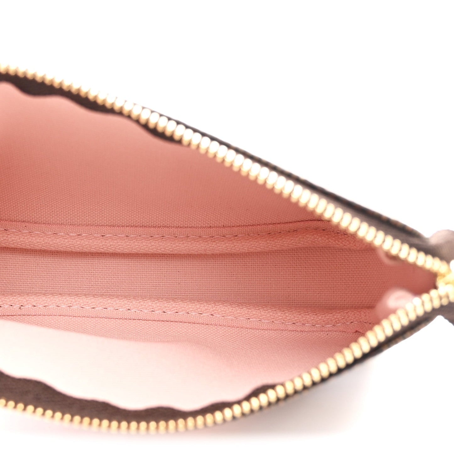 Damier Ebene 2020 Christmas Animation Big Wheel Mini Pochette Accessories Rose Ballerine