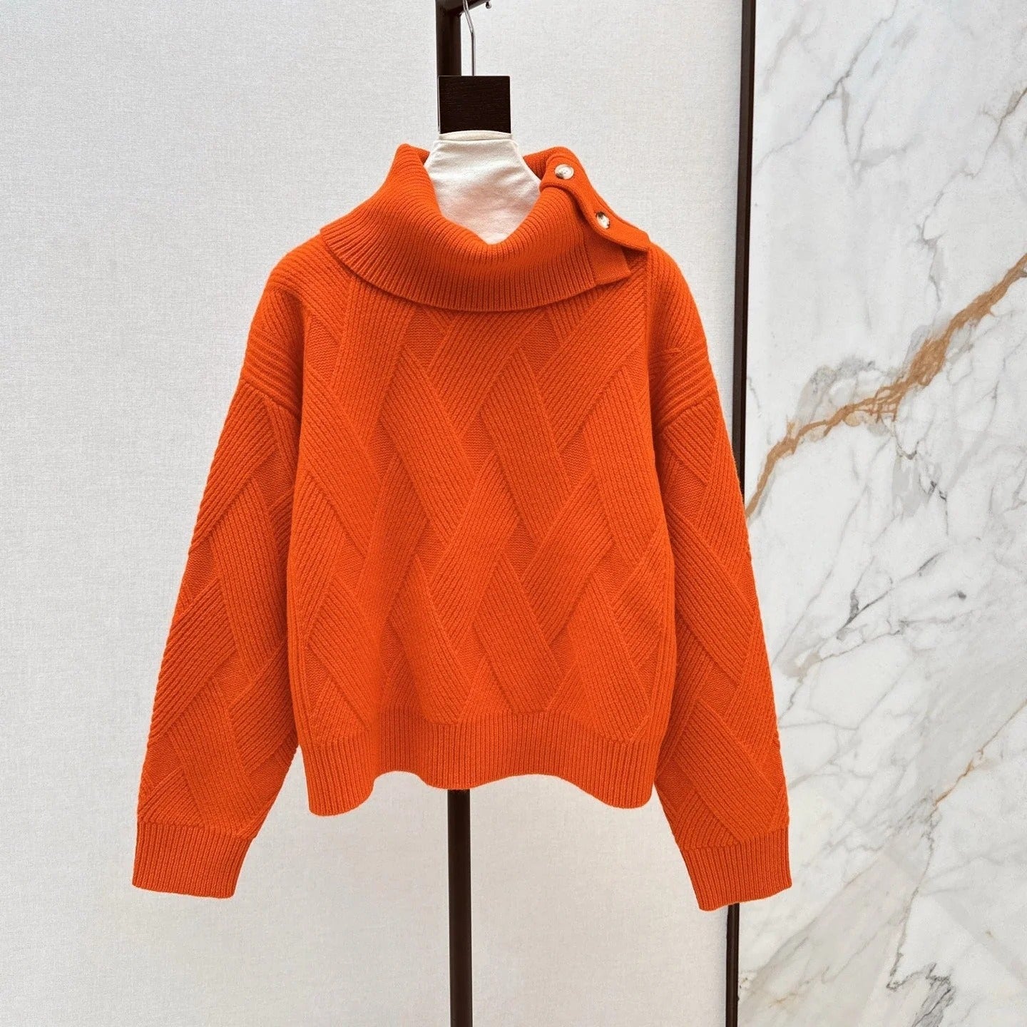 HERMES 25S TURTLENECK SWEATER 019