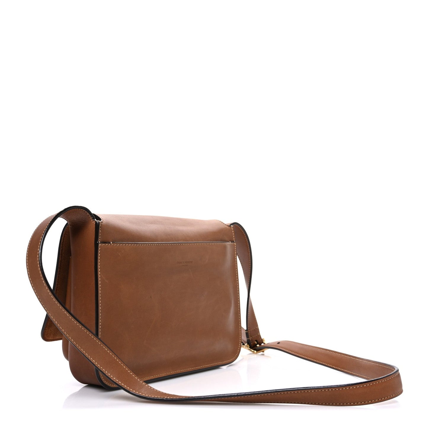 Vegetable Tanned Besace Niki Satchel Brick