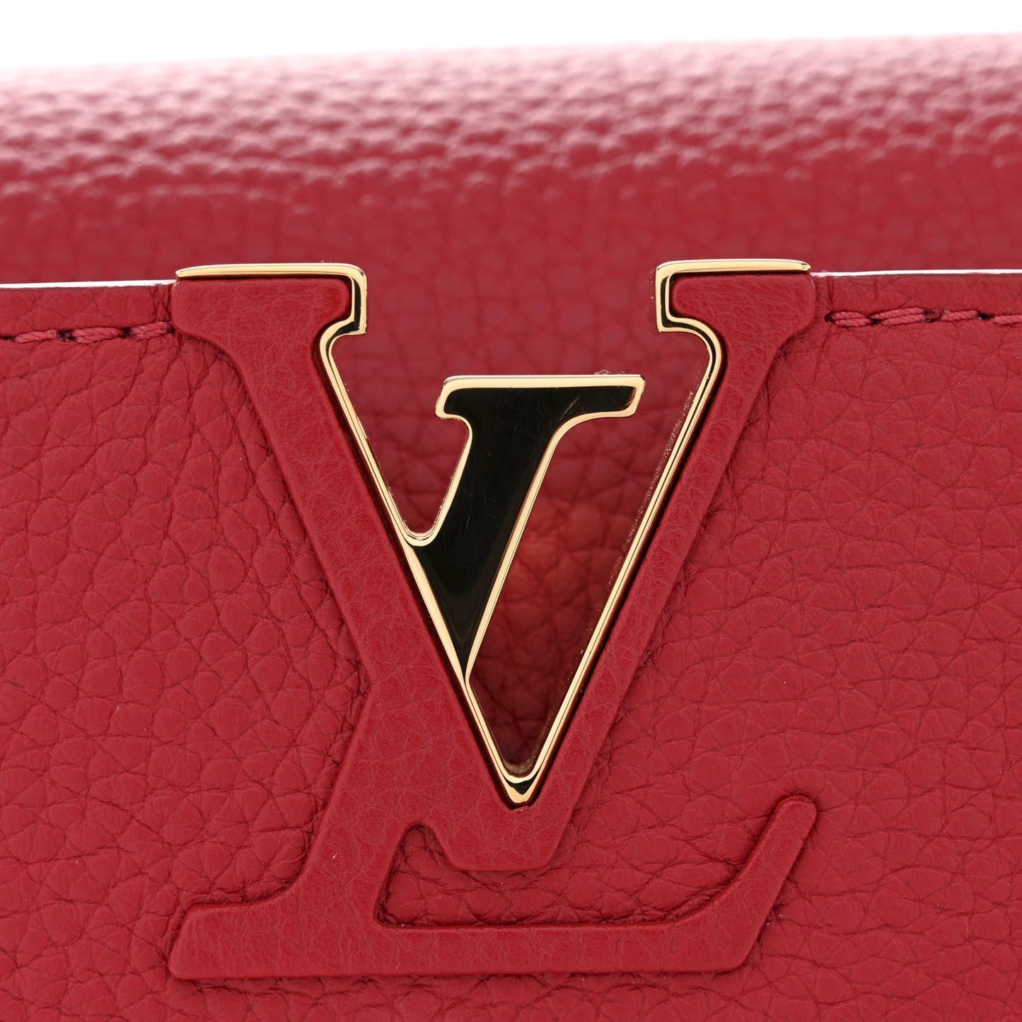 Taurillon Capucines BB Scarlet Red