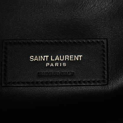 Grained Calfskin Small Le 5 A 7 Soft Hobo Black