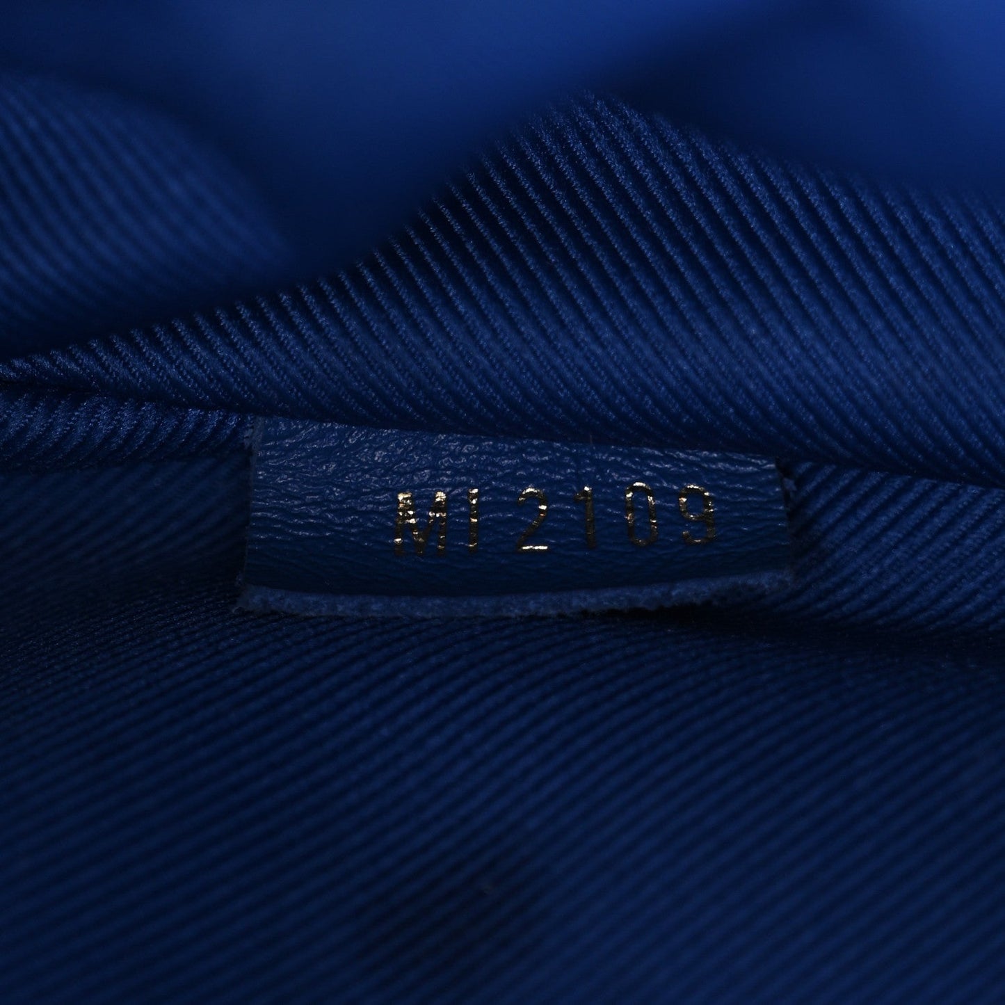 Calfskin New Wave Bumbag Blue Neon