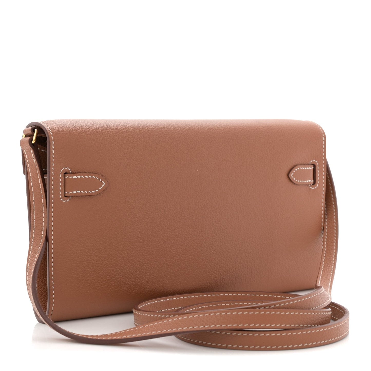Evercolor Kelly Wallet To Go Gold