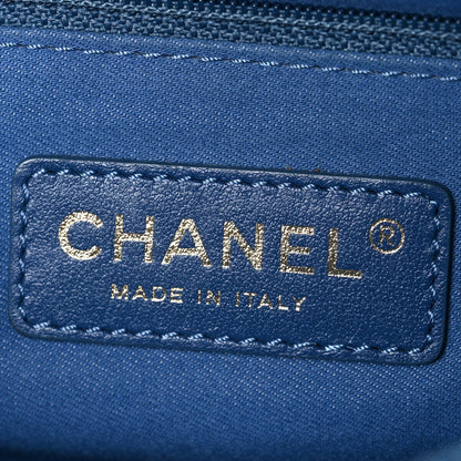 Denim Quilted Denim Large Mood Flap Blue Multicolor