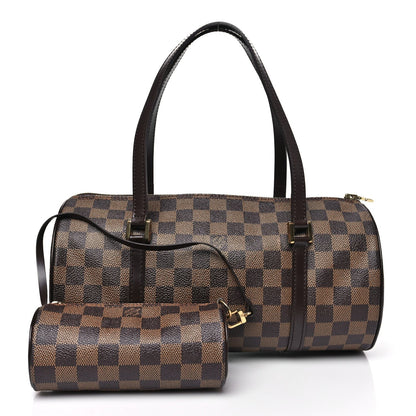 Damier Ebene Papillon 30 With Companion