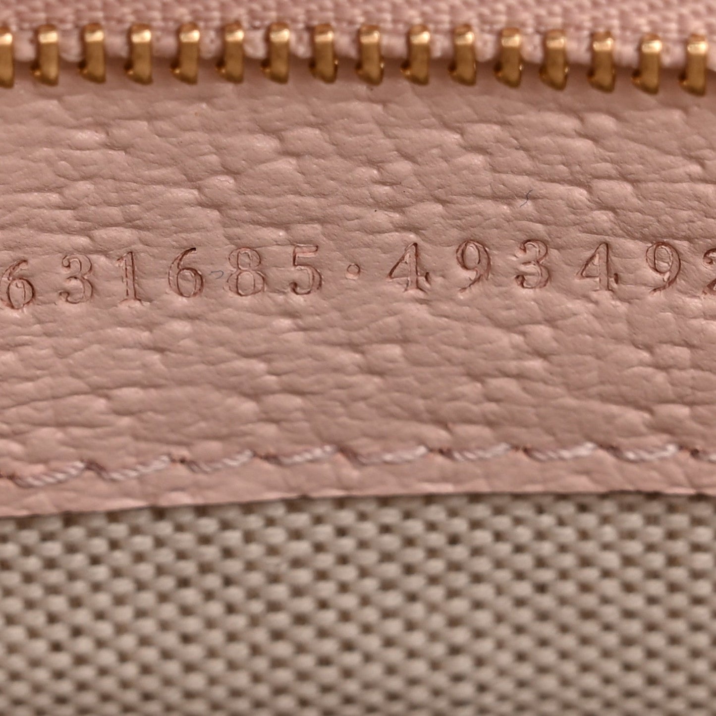 Monogram Jumbo GG Textured Dollar Calfskin Medium Ophidia Shopping Tote Beige Perfect Pink