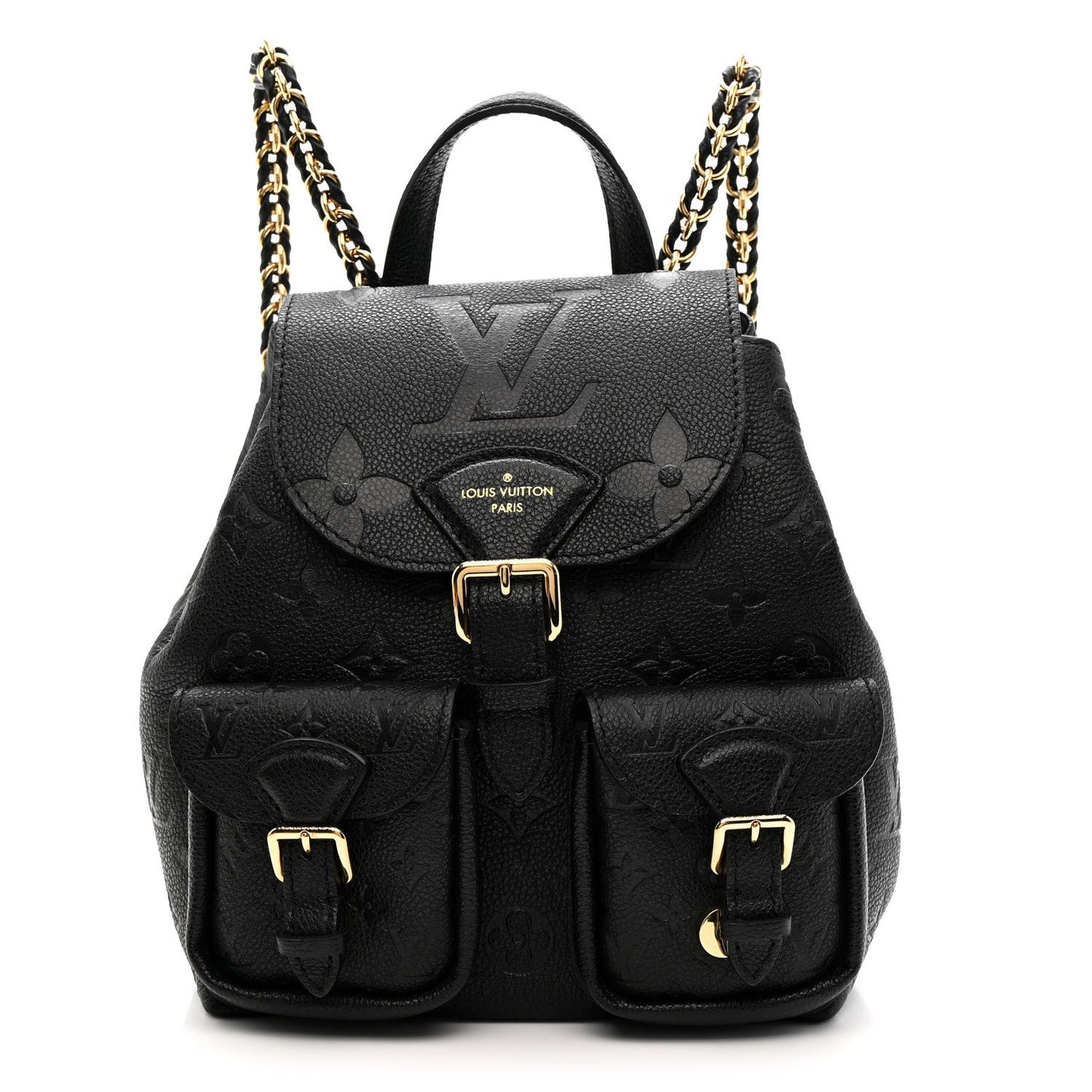 Empreinte Monogram Backup Backpack Black