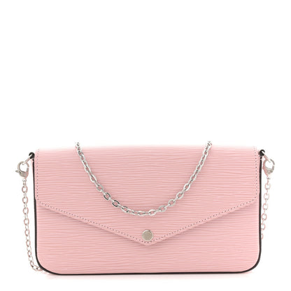Epi Pochette Felicie Rose Ballerine