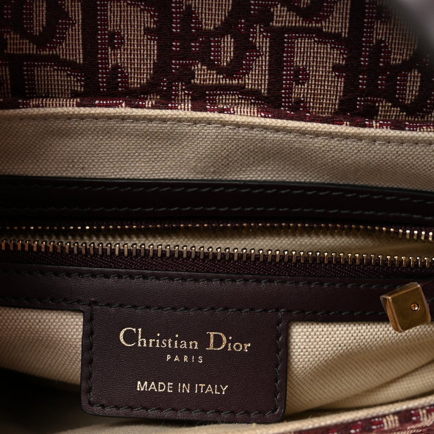 Oblique Saddle Bag Burgundy