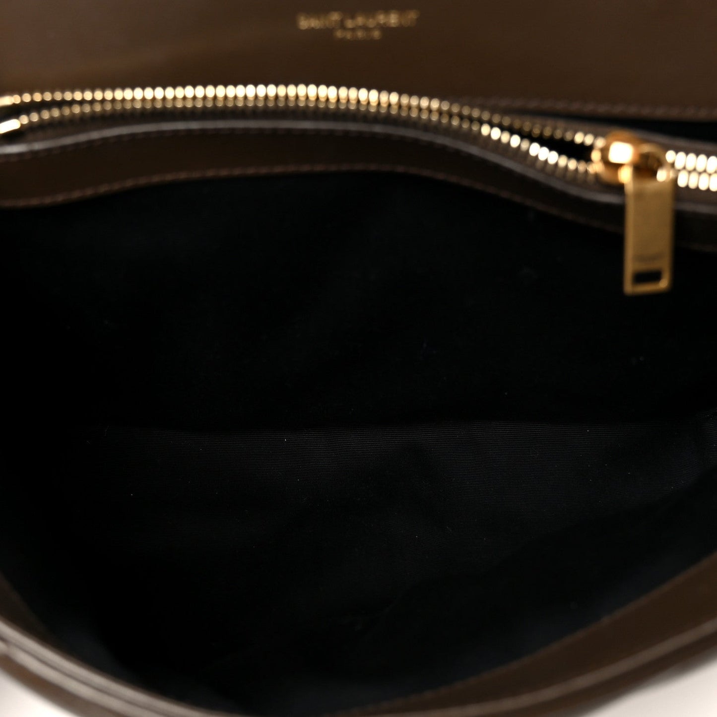 Calfskin Y Quilted Monogram Medium Loulou Chain Satchel Soil Brown