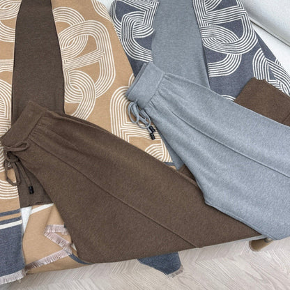 HERMES 25S THREE-PIECE KNIT SET